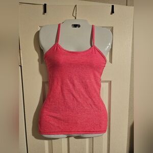 Lululemon Athletica Pink Fitted Sleeveless Camisole